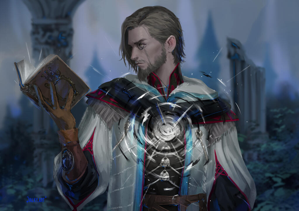 Scholar - Elden Ring: Nightreign Fanart